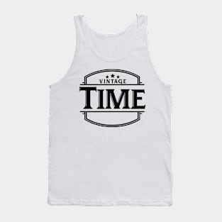 Vintage Time Tank Top